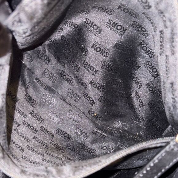 Michael Kors Bag Purse Handbag Leather Ludlow Drawstring Hobo Shoulder Bag - Picture 14 of 16